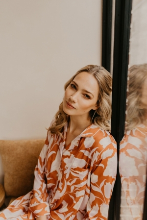 Chloe print Bronze
