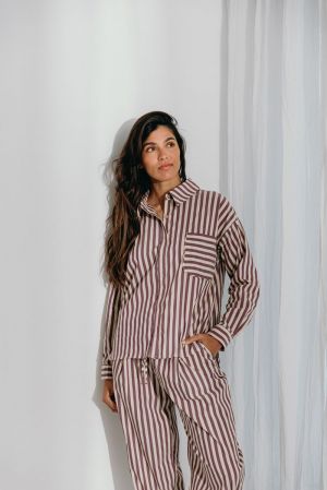 Koko Rayure Plum